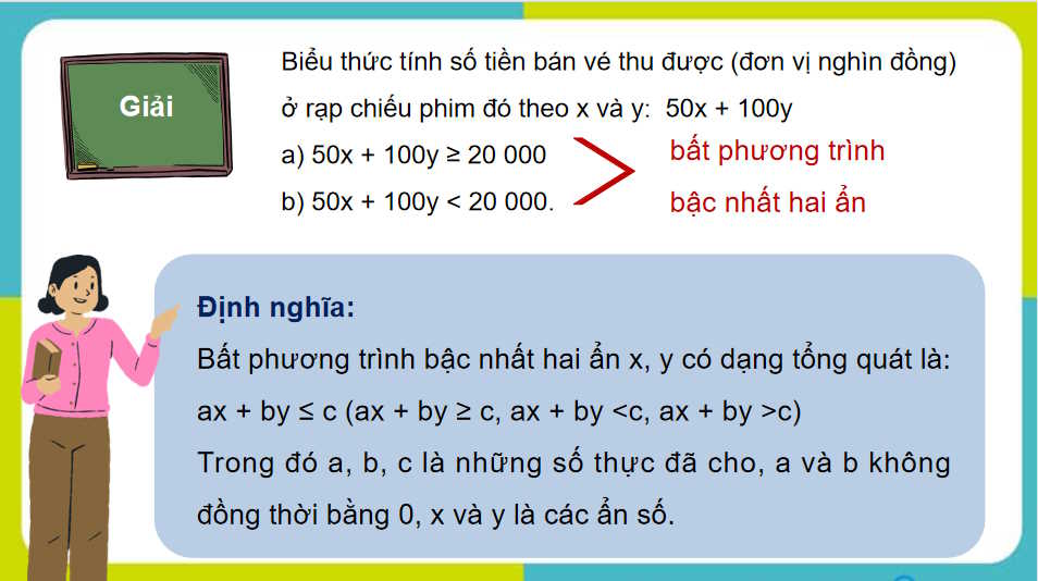 Giáo án Toán 10 Bài 3: Bất phương trình bậc nhất hai ẩn