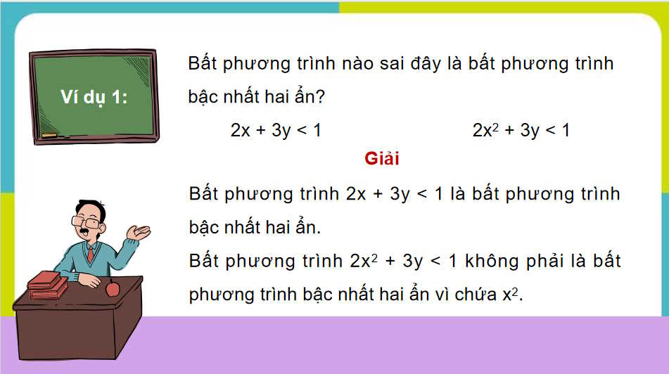 Giáo án Toán 10 Bài 3: Bất phương trình bậc nhất hai ẩn