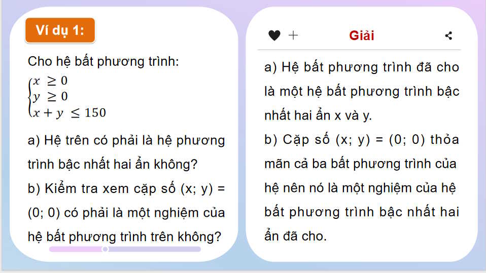 Giáo án Toán 10 Bài 4: Hệ bất phương trình bậc nhất hai ẩn