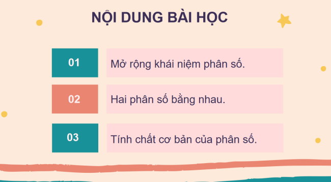 PowerPoint Toán 6 Bài 23: Mở rộng phân số. Phân số bằng nhau