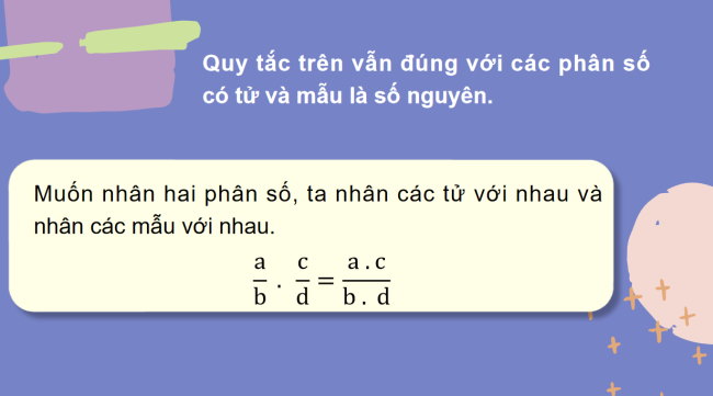 PowerPoint Toán 6 Bài 26: Phép nhân và phép chia phân số