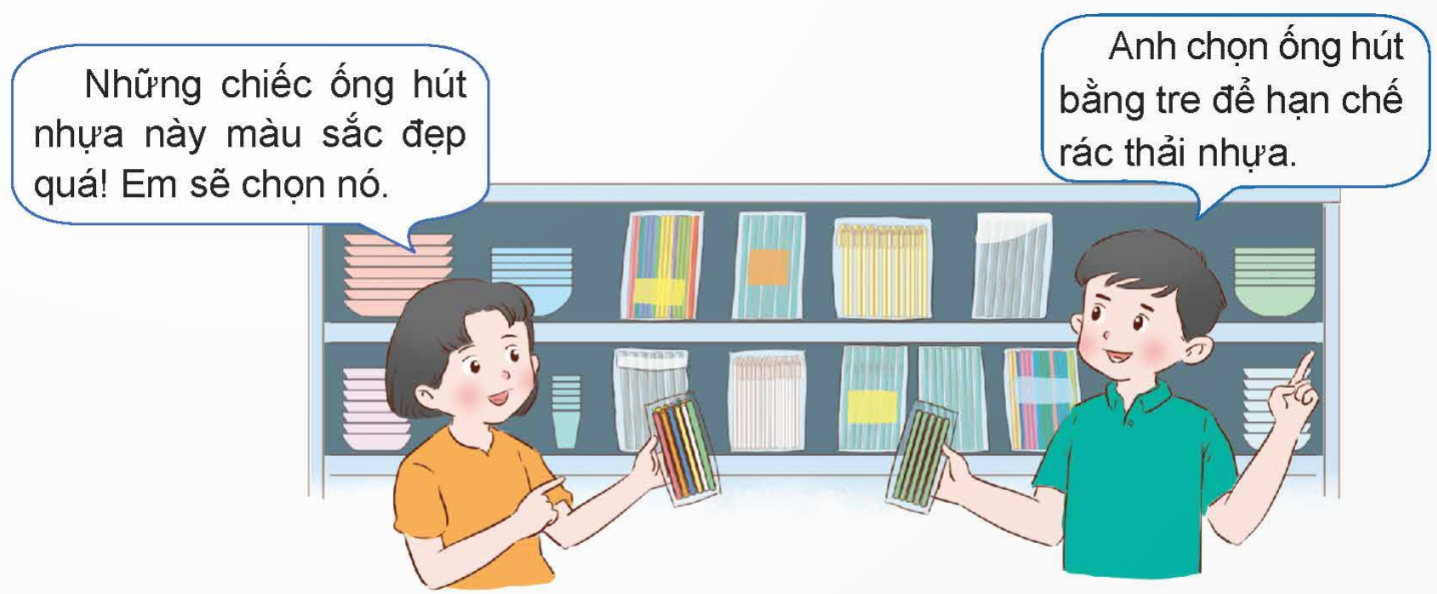 Nói và nghe: Thảo luận theo chủ đề Vì môi trường xanh