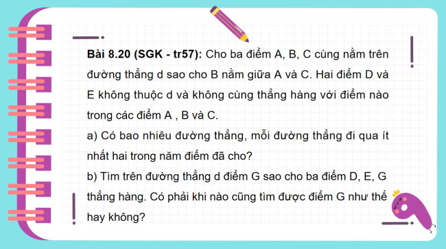 PowerPoint Toán 6 Luyện tập chung trang 57