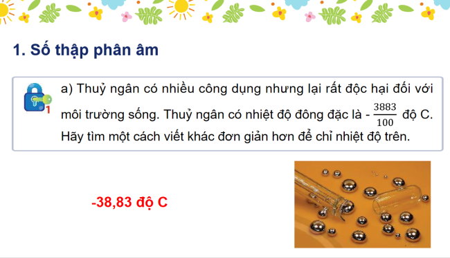 PowerPoint Toán 6 Bài 1: Số thập phân