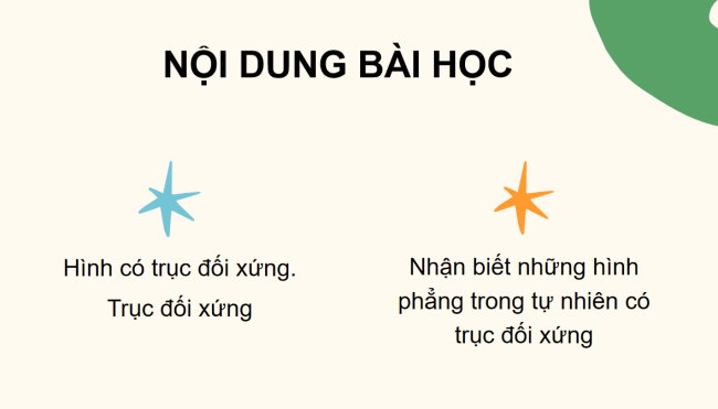 PowerPoint Toán 6 Bài 1: Hình có trục đối xứng