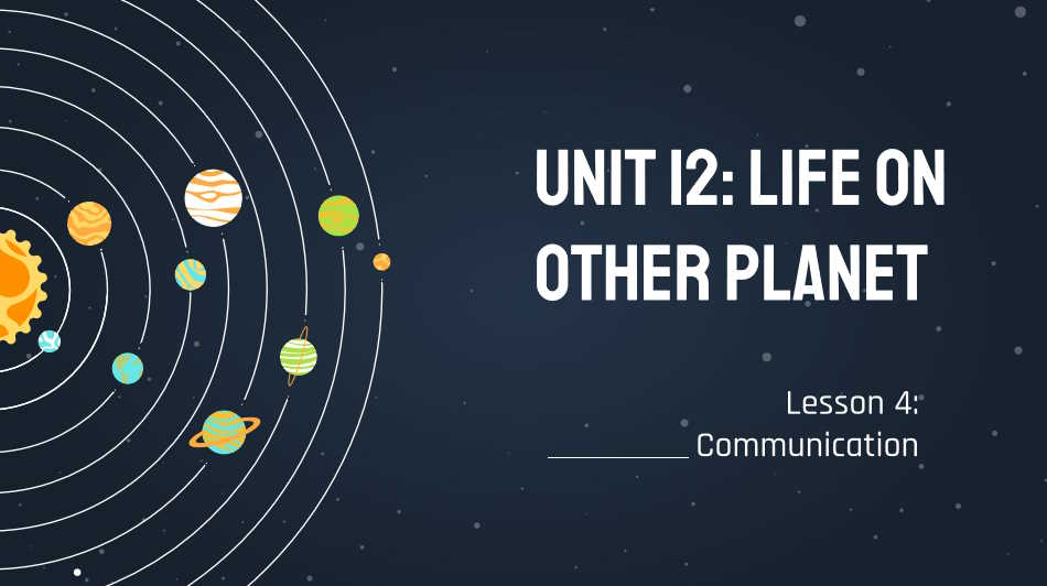 Tiếng Anh 8 Unit 12: Communication