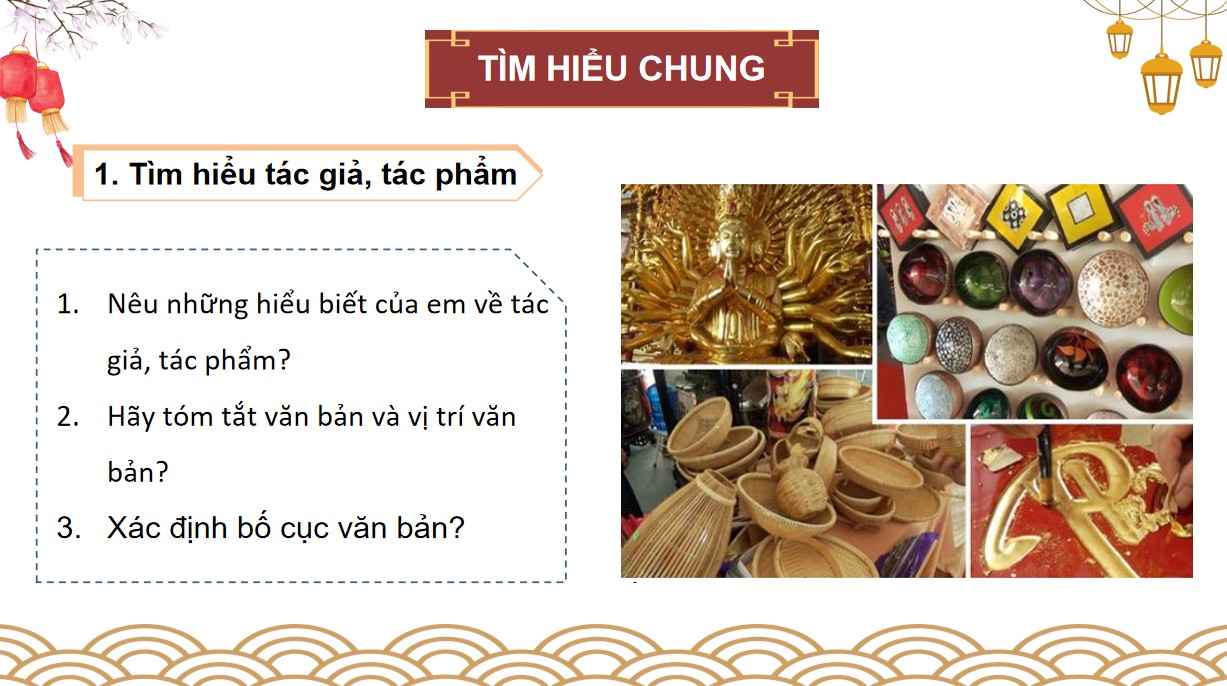 Giáo án PPT Văn 10 Kết nối tri thức Bài Nghệ thuật truyền thống của người Việt