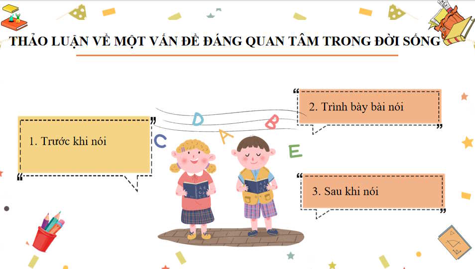 Ngữ văn 9 Bài 9: Thảo luận về một vấn đề đáng quan tâm trong đời sống