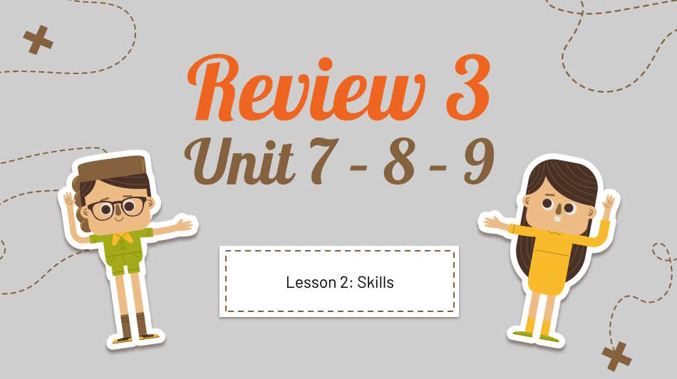 Giáo án Tiếng Anh 7 Review 3: Skills