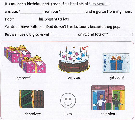 SBT Family and Friends 4 Unit 8 Lesson 3 minh họa 2