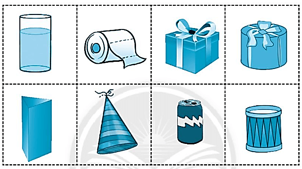 Giải vở bài tập Toán lớp 2 Khối trụ - Khối cầu (trang 70) - Chân trời sáng tạo