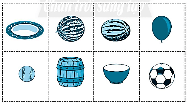 Giải vở bài tập Toán lớp 2 Khối trụ - Khối cầu (trang 70) - Chân trời sáng tạo