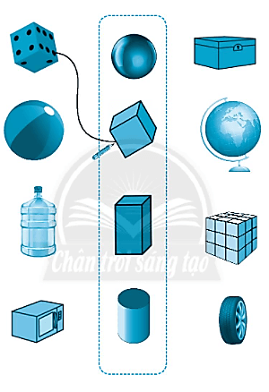 Giải vở bài tập Toán lớp 2 Khối trụ - Khối cầu (trang 70) - Chân trời sáng tạo