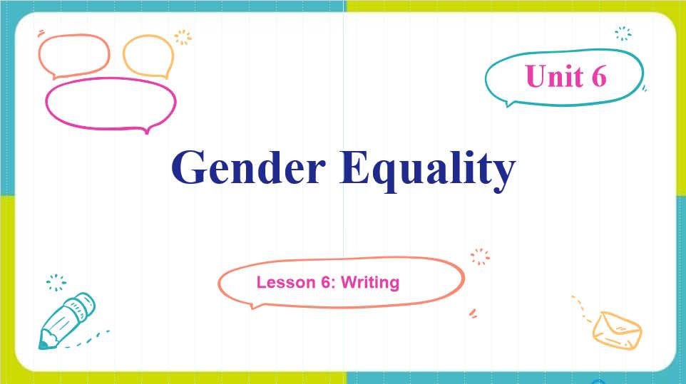 Giáo án Tiếng Anh 10 Unit 6: Writing