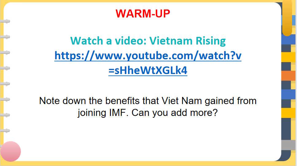 Giáo án Tiếng Anh 10 Unit 7: Writing