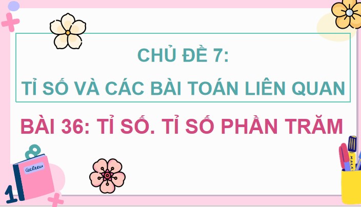 PowerPoint Tỉ số, tỉ số phần trăm