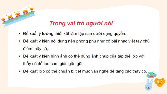 PowerPoint Ngữ văn 6 Bài 6: Tóm tắt nội dung trình bày của người khác