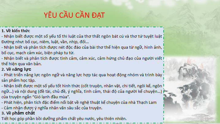 Giáo án Ngữ văn 8 Bài 6: Qua đèo ngang