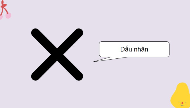 PowerPoint Toán 2: Làm quen với phép nhân - dấu nhân