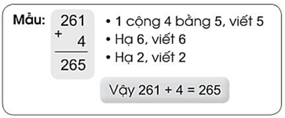 Vở bài tập Toán lớp 2 Bài 79: Phép cộng (không nhớ) trong phạm vi 1000 (trang 58) | Cánh diều