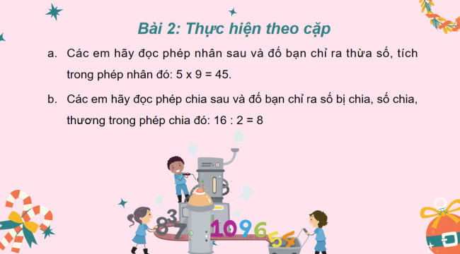PowerPoint Toán 2: Em ôn lại những gì đã học trang 40