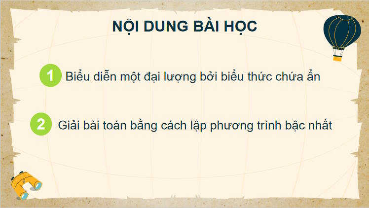 Giáo án Toán 8 Bài 2: Giải bài toán bằng cách lập phương trình bậc nhất 