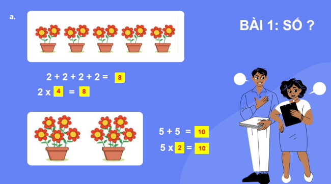 PowerPoint Toán 2 Bài 37: Phép nhân