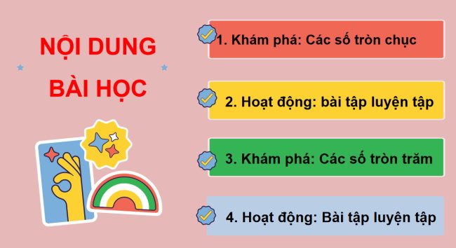 PowerPoint Toán 2 Bài 49: Các số tròn trăm, tròn chục