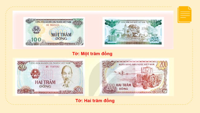 PowerPoint Toán 2 Bài 56: Giới thiệu tiền Việt Nam