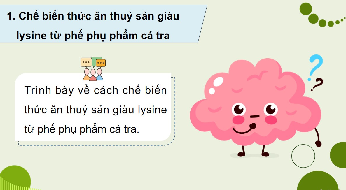 PowerPoint Công nghệ 12 KNTT Bài Ứng dụng công nghệ sinh học trong bảo quản, chế biến thức ăn thuỷ sản