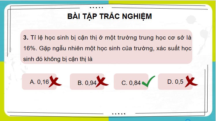 Toán 8 Bài tập cuối chương 9