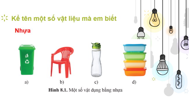 PowerPoint Khoa học tự nhiên 6 Bài 8: Một số vật liệu, nhiên liệu và nguyên liệu thông dụng