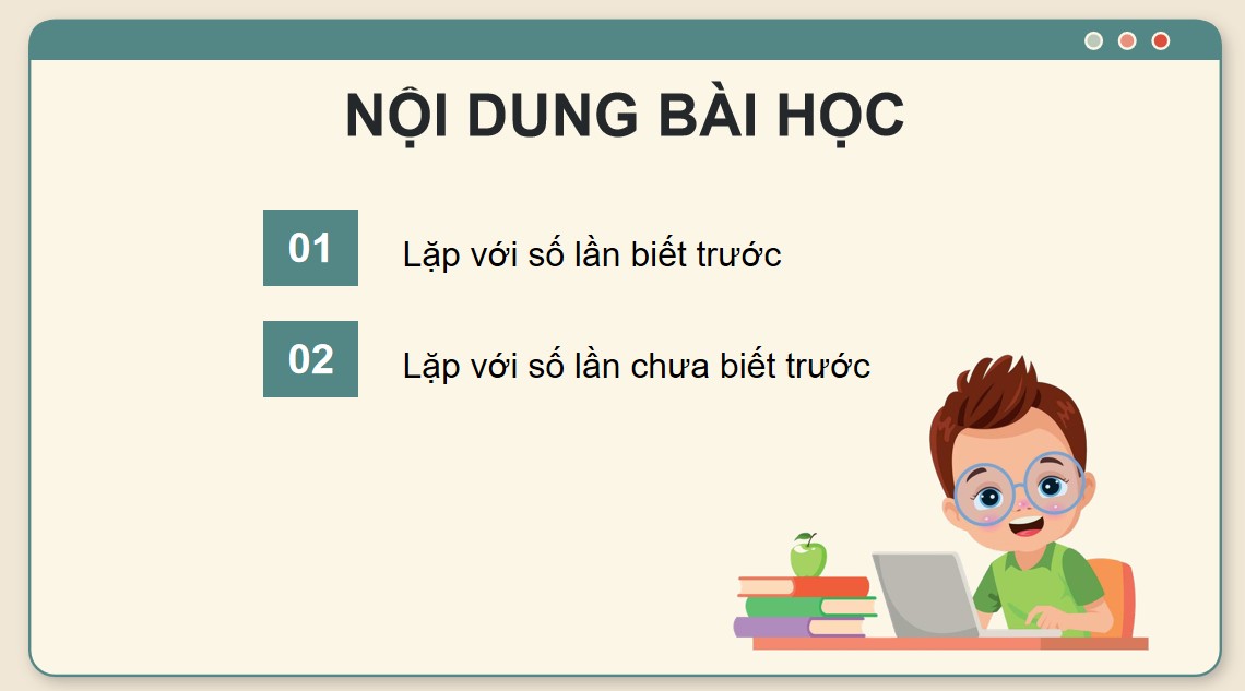 PowerPoint Tin học 8 CTST Bài Cấu trúc lặp