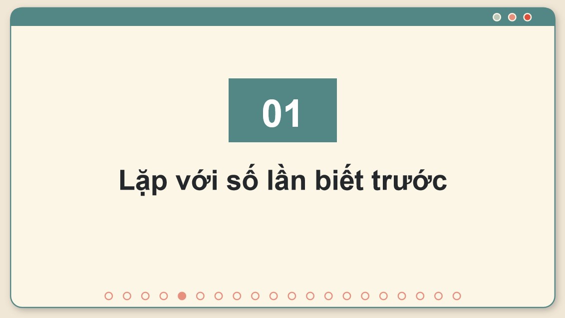 PowerPoint Tin học 8 CTST Bài Cấu trúc lặp