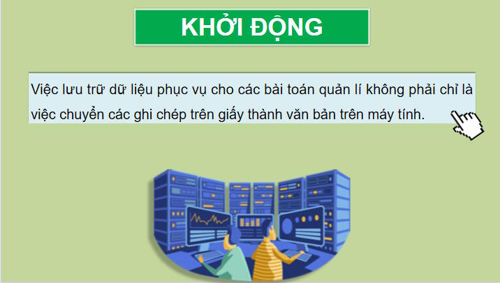 Tin học 11 Bài 11: Cơ sở dữ liệu