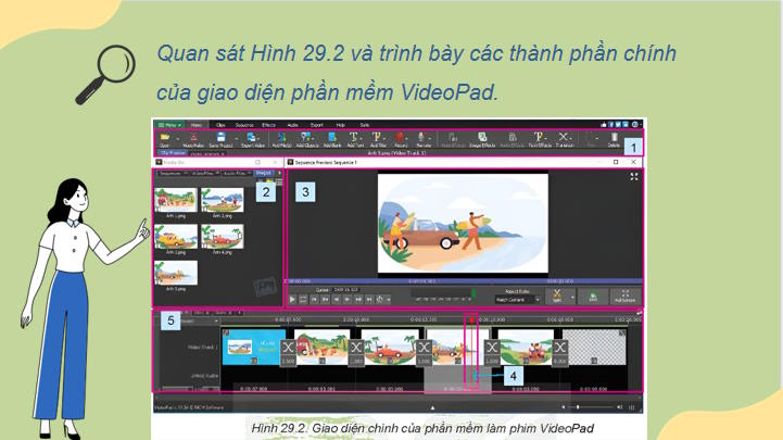 Tin học 11 Bài 29: Khám phá phần mềm làm phim