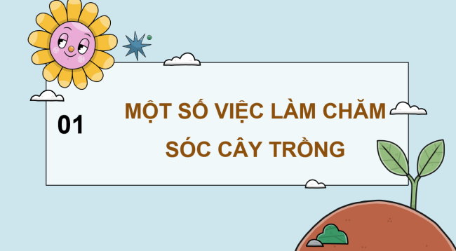 PowerPoint Khoa học 4 Bài 17: Chăm sóc cây trồng và vật nuôi