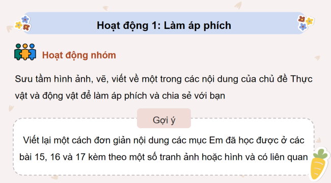 PowerPoint Khoa học 4 Bài 18: Ôn tập chủ đề thực vật và động vật