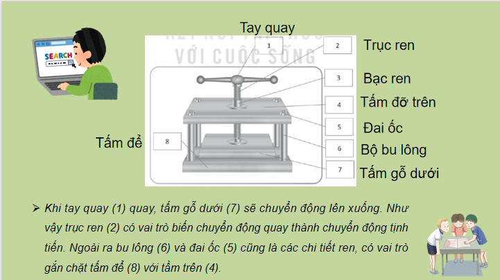 Giáo án Công nghệ 10 Bài 13 Biểu diễn quy ước ren