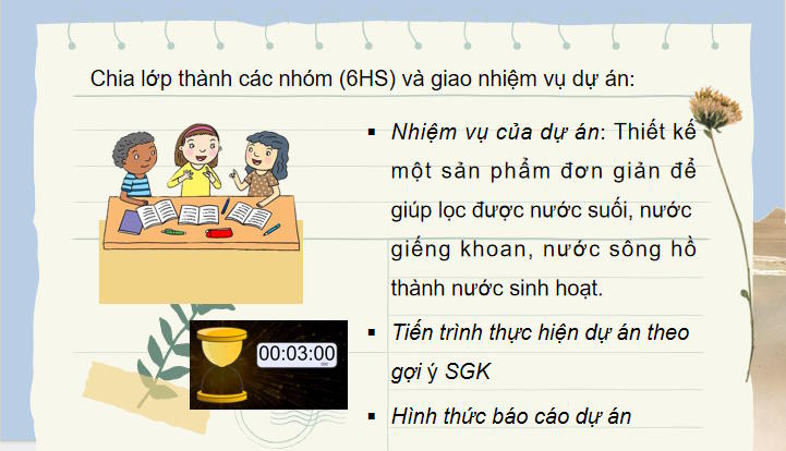 Giáo án Công nghệ 10 Bài 22 Dự án học tập Thiết kế sản phẩm đơn giản