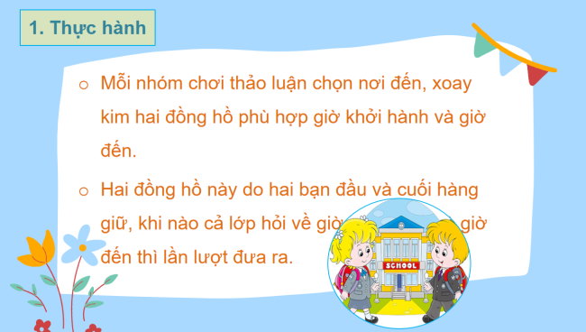 PowerPoint Toán 2: Bạn đến nơi nào?