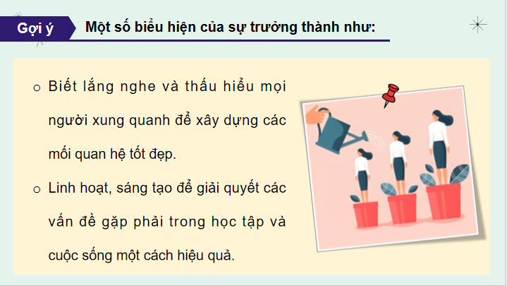 Giáo án PowerPoint Hoạt động trải nghiệm 12 Chủ đề 2