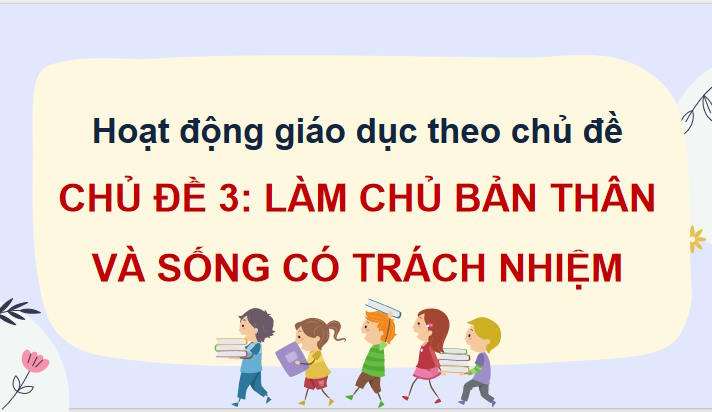 Giáo án PowerPoint Hoạt động trải nghiệm 12 Chủ đề 3