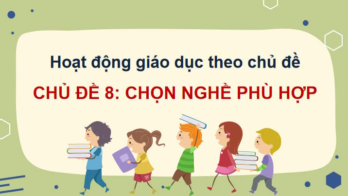 Giáo án PowerPoint Hoạt động trải nghiệm 12 Chủ đề 8
