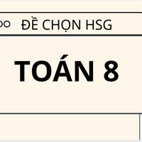 Đề khảo sát HSG Toán 8 năm 2025 – 2026 trường Fansipan – Thanh Hóa