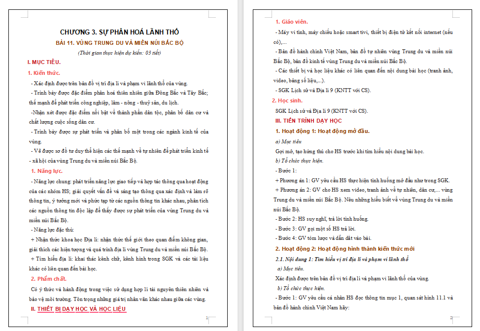 Giáo án PowerPoint Địa lí 9 Kết nối Bài 11