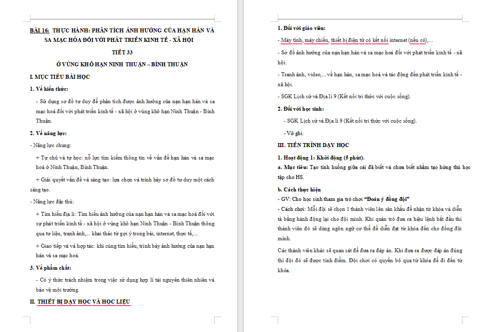 Giáo án PowerPoint Địa lí 9 Kết nối Bài 16 