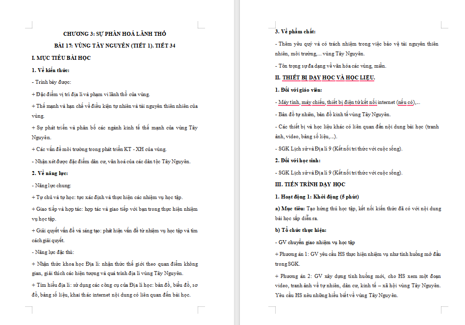 Giáo án PowerPoint Địa lí 9 Kết nối Bài 17 