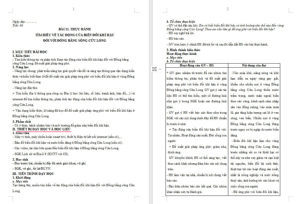 Giáo án PowerPoint Địa lí 9 Kết nối Bài 21 