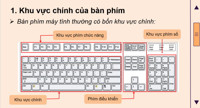PowerPoint Tin học 3 Bài 1: Em làm quen với bàn phím